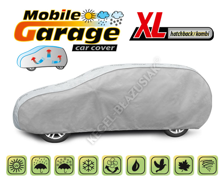 Kegel-Blazusiak-Ochranná autoplachta XL HB/kombi na Mercedes Trieda C combi 2006+ (455-480cm)