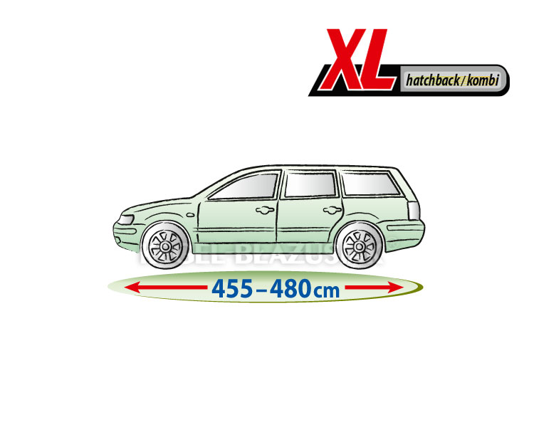 Kegel-Blazusiak-Ochranná autoplachta XL HB/kombi na Mercedes Trieda C combi 2006+ (455-480cm)